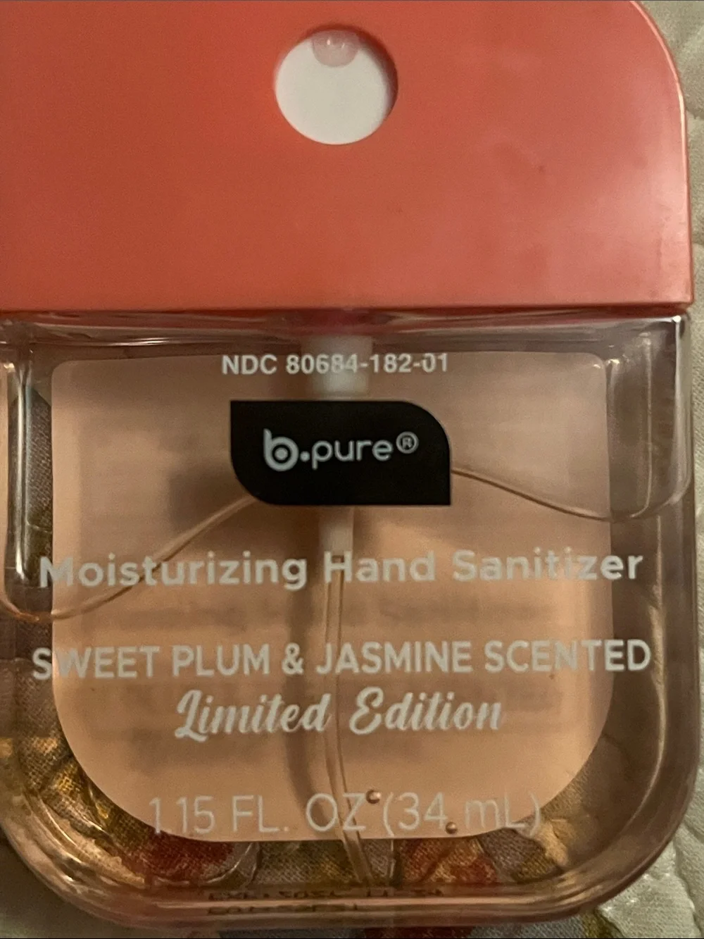 B pure moisturizing hand